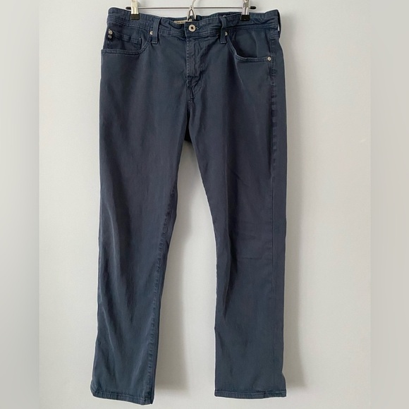 Ag Adriano Goldschmied Other - AG Adriano Goldschmied The Protege Straight Leg 5-Pocket Chino Pants Navy 36x34